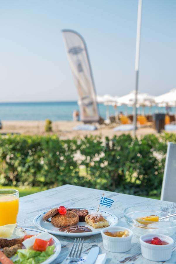 Georgalas Sun Beach Rooms Nea Kallikrateia Bagian luar foto